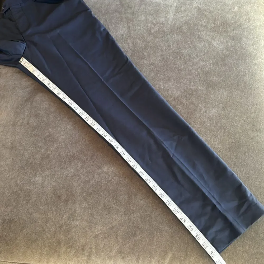 Men’s Mogu Blue 2 Piece One Button Slim Fit Suit Size 36 Jacket 34 Pants NWT
